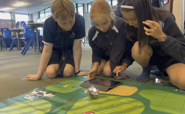 Children in classroom